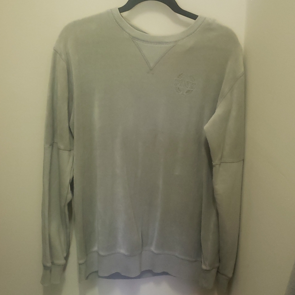 PINK "crushed velvet" sweater
